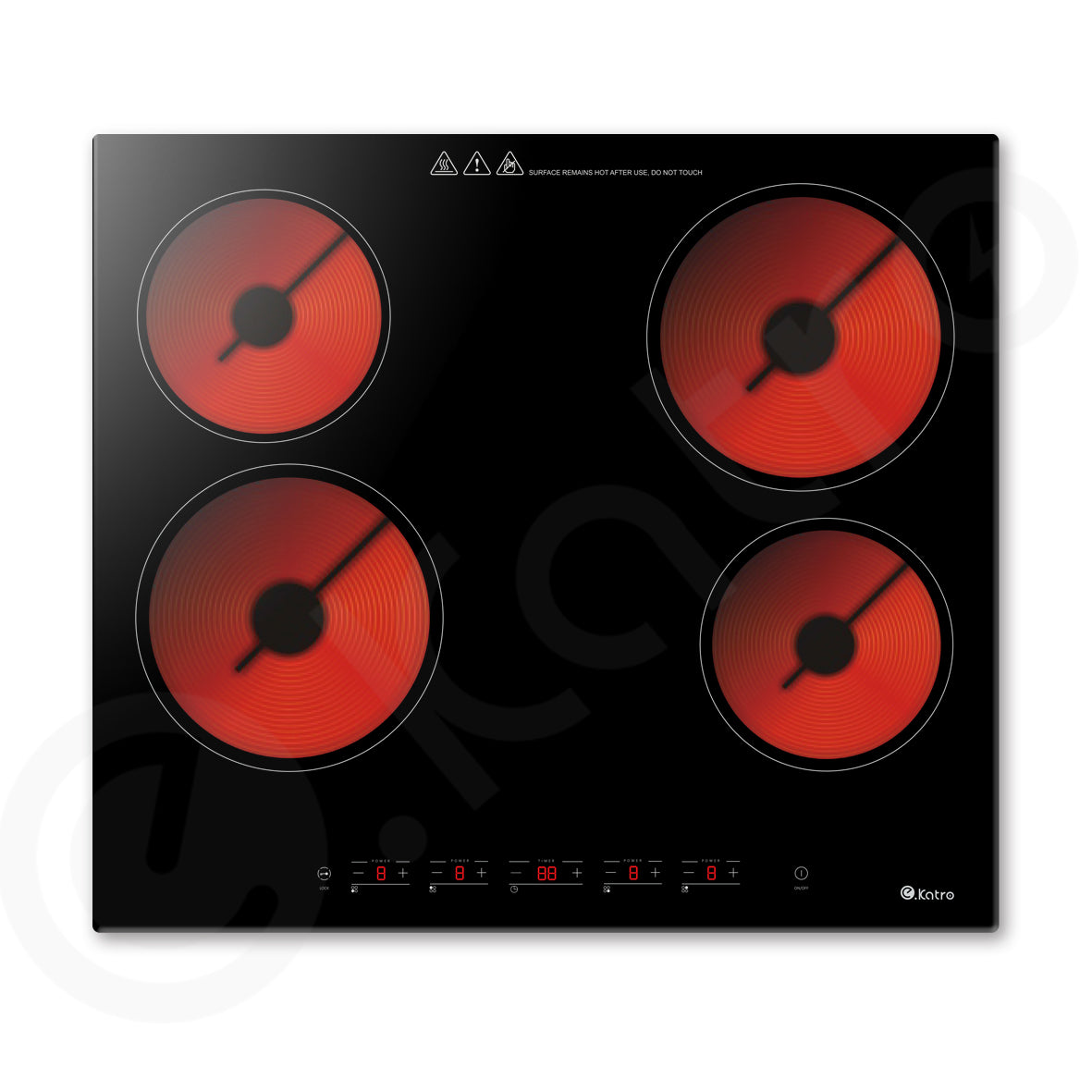 HF6017B3E,6000W Built-in Ceramic Hob/ 4Zone