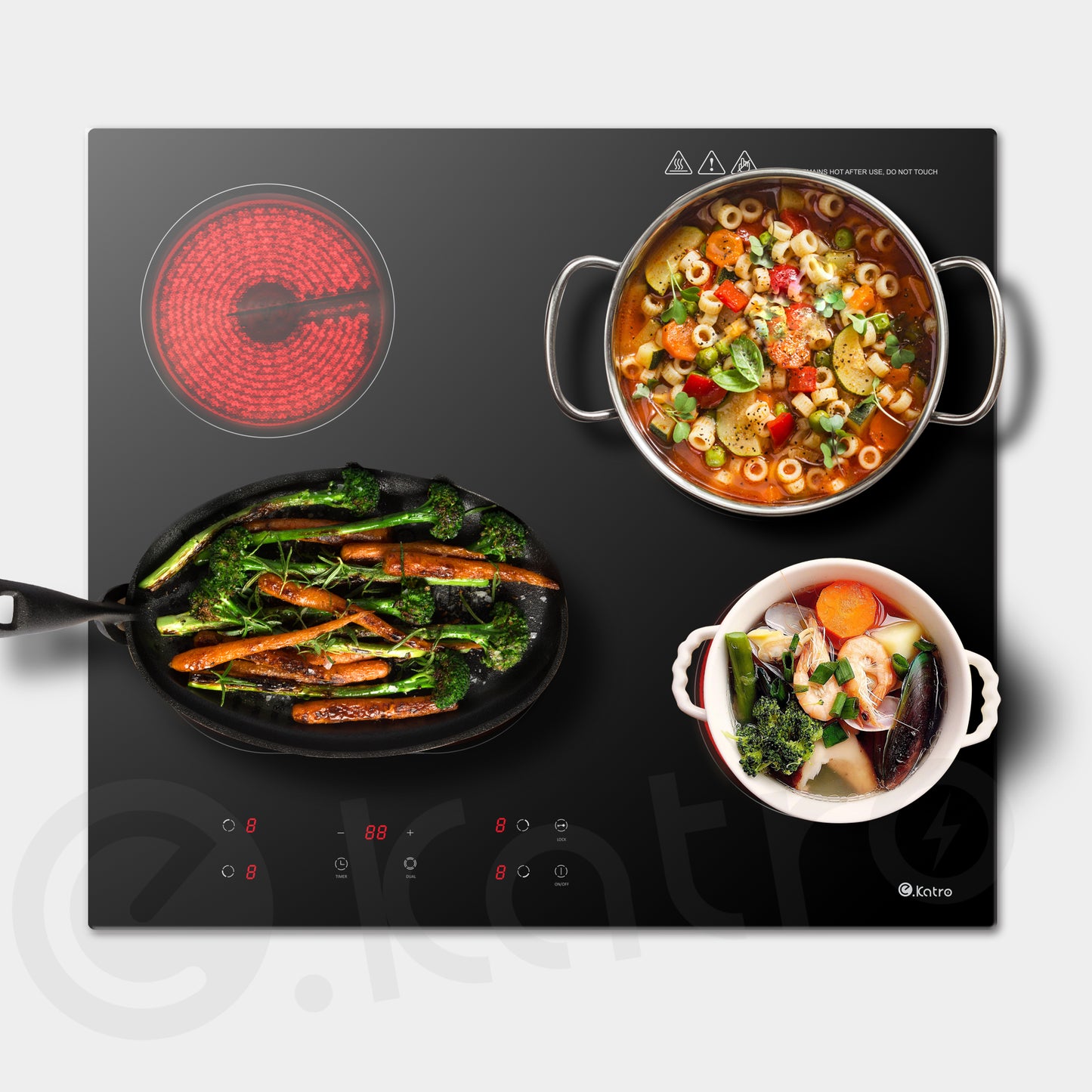 HF6210B3E-L,6200W Built-in Ceramic Hob/ 4Zone