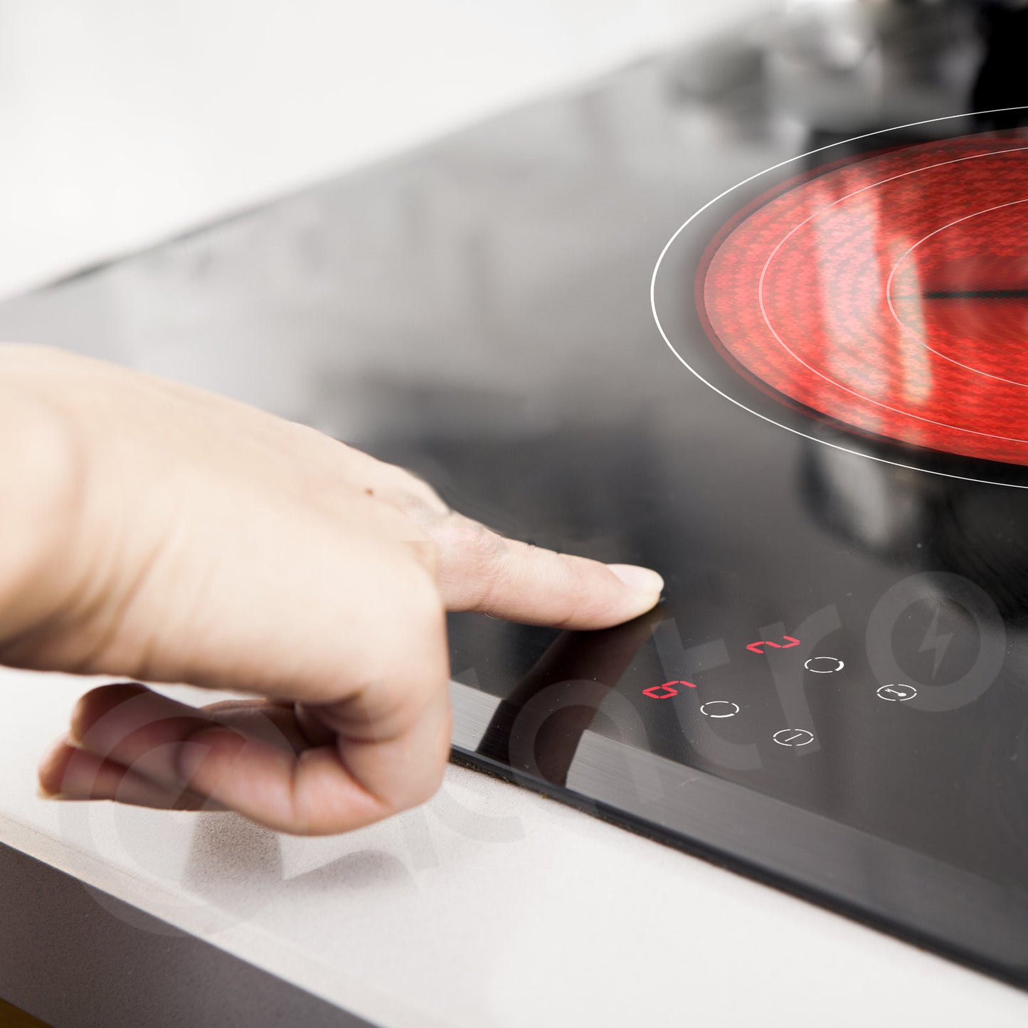 HT5310B1,5300W Built-in Ceramic Hob/ 3 Zone