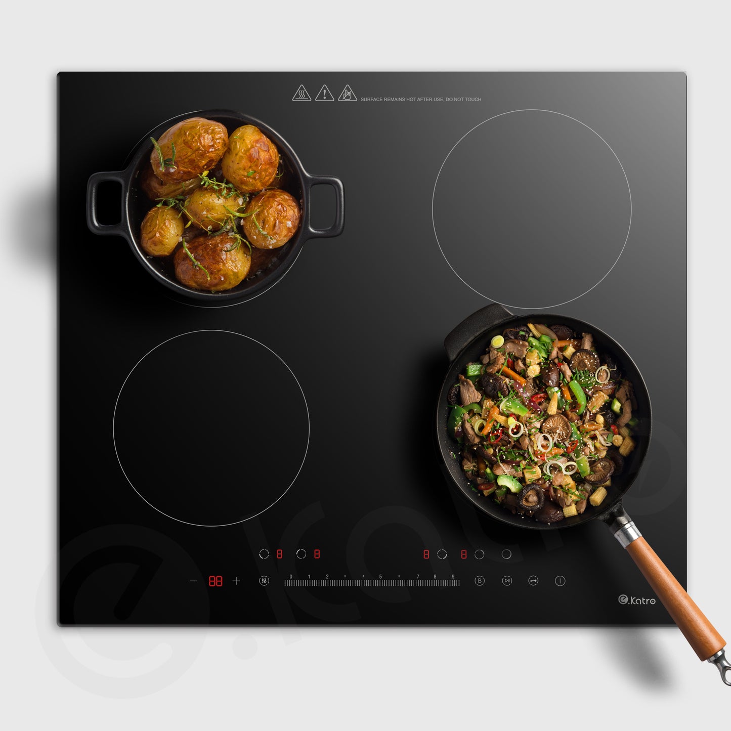 IF7233B3-AA,7200W Built-in Induction Hob/ 4 Zone