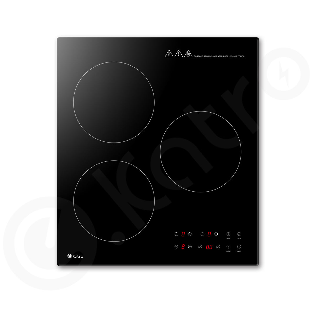 IT5810B3, 5800W Built-in Induction Hob / 3 Zone