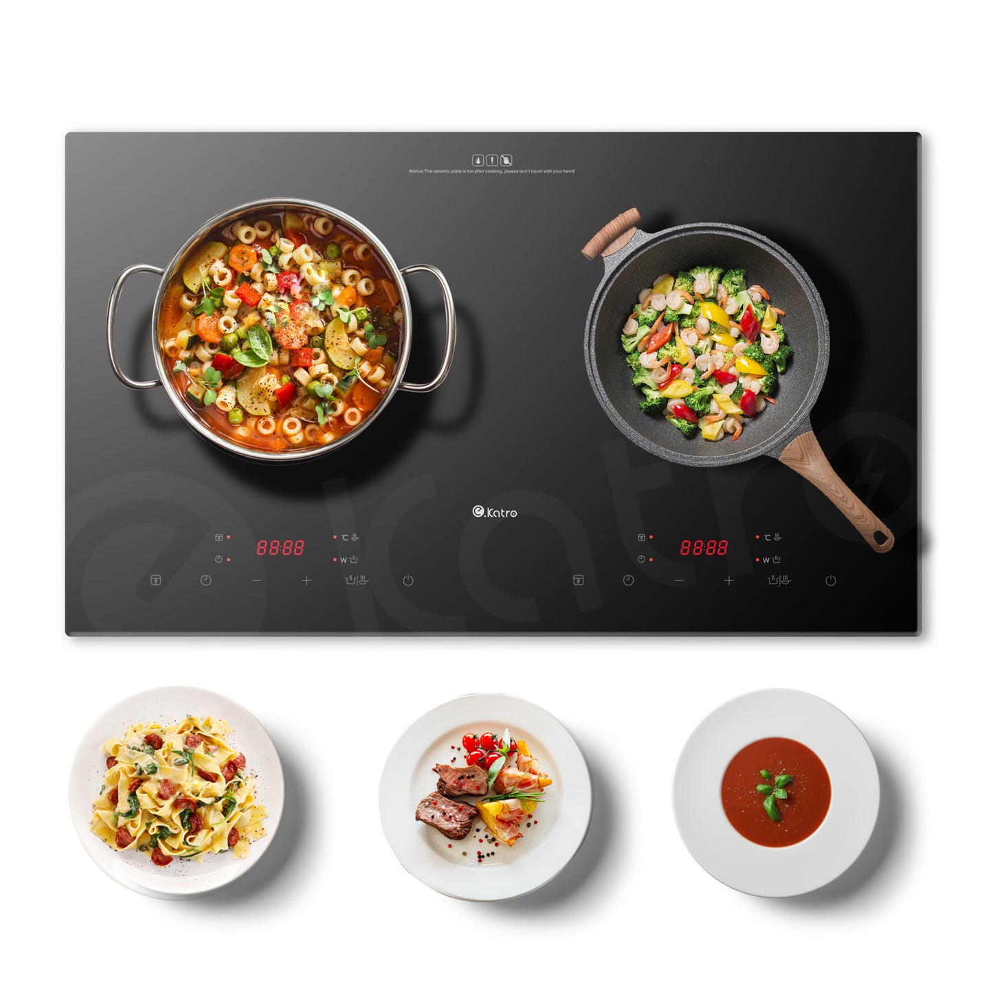 LY-DS10,4000W/4400W Asian Type ,Built-in Induction Hob